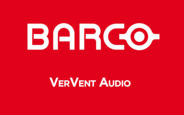 Barco übernimmt Vervent Audio und erweitert sein ProAV-Portfolio. (Logos: barco / VerVent Audio Group)