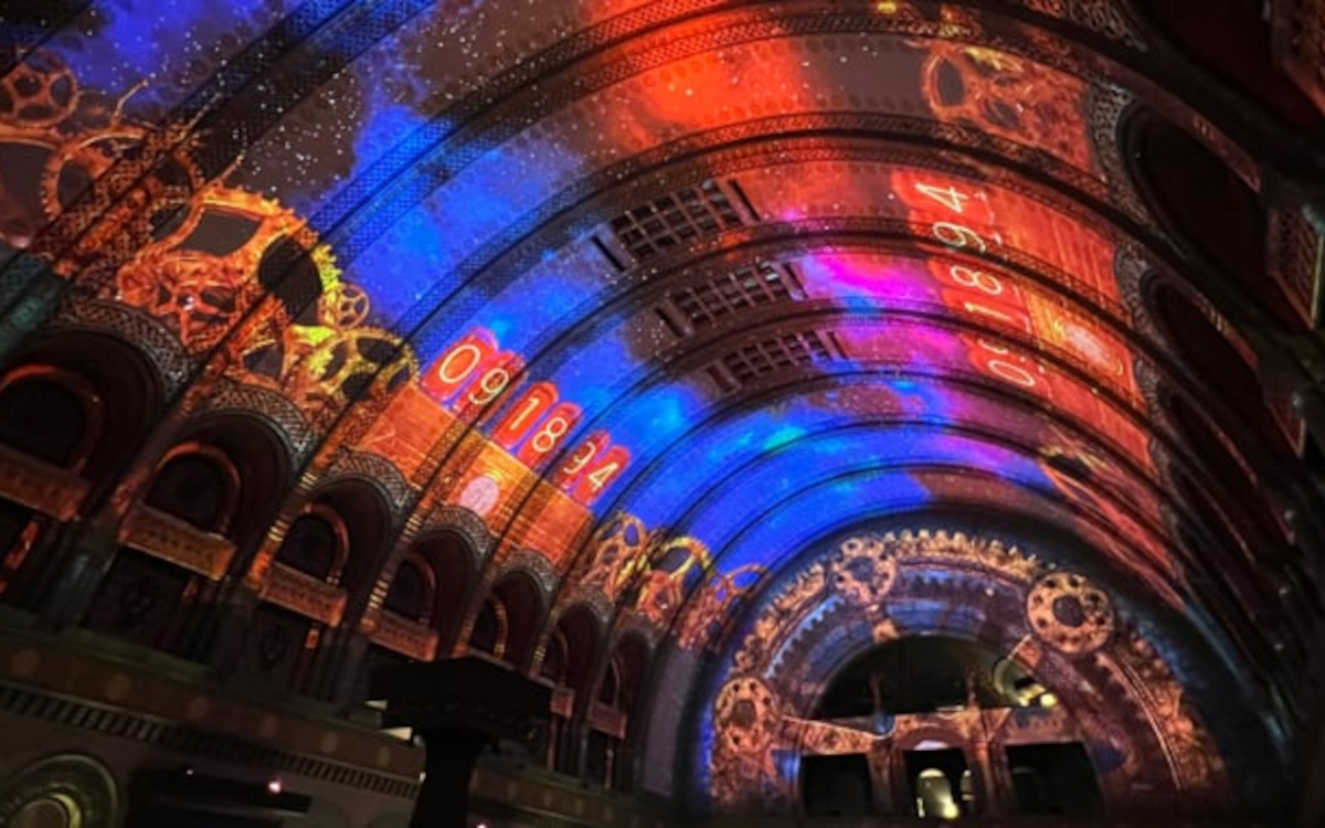 Die Grand Hall der St. Louis Union Station bekommt neue Hardware für ihre Projetcion-Mapping-Shows. (Foto: LHMC Hotels)