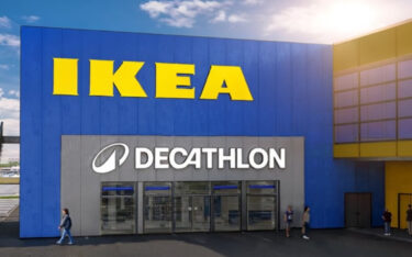 Der geplante Decathlon-Store im Ikea in Croydon. (Foto: Ingka Group)