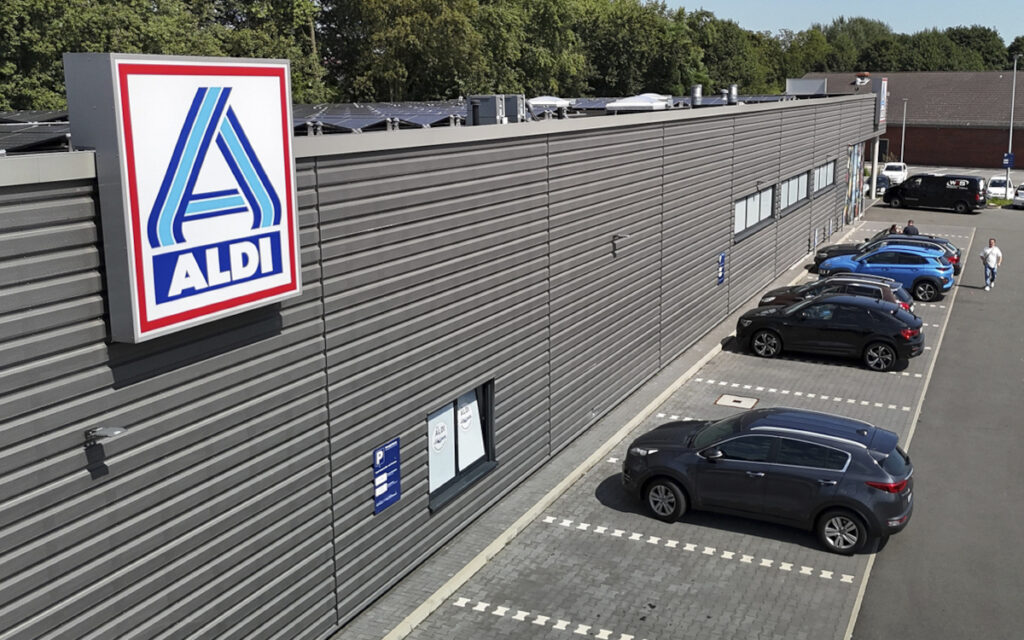 Aldi Nord startet ebenfalls ein Projekt mit buchbaren Parkflächen für Anwohner. (Foto: ALDI Nord)