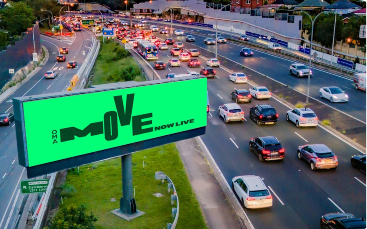 Move geht als einheitliche OoH-Plattform in Australien an den Start. (Foto: Outdoor Media Association)