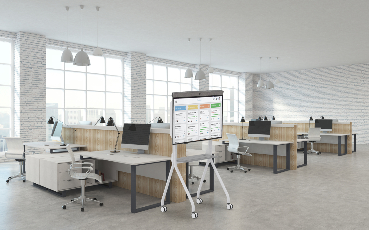 Unicol hat die neue mobile Mount-Lösung Orbit AV Trolley vorgestellt. (Foto: UNICOL)