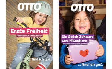 Zwei Motive der neuen Otto-Markenkommunikation (Fotos: OTTO)