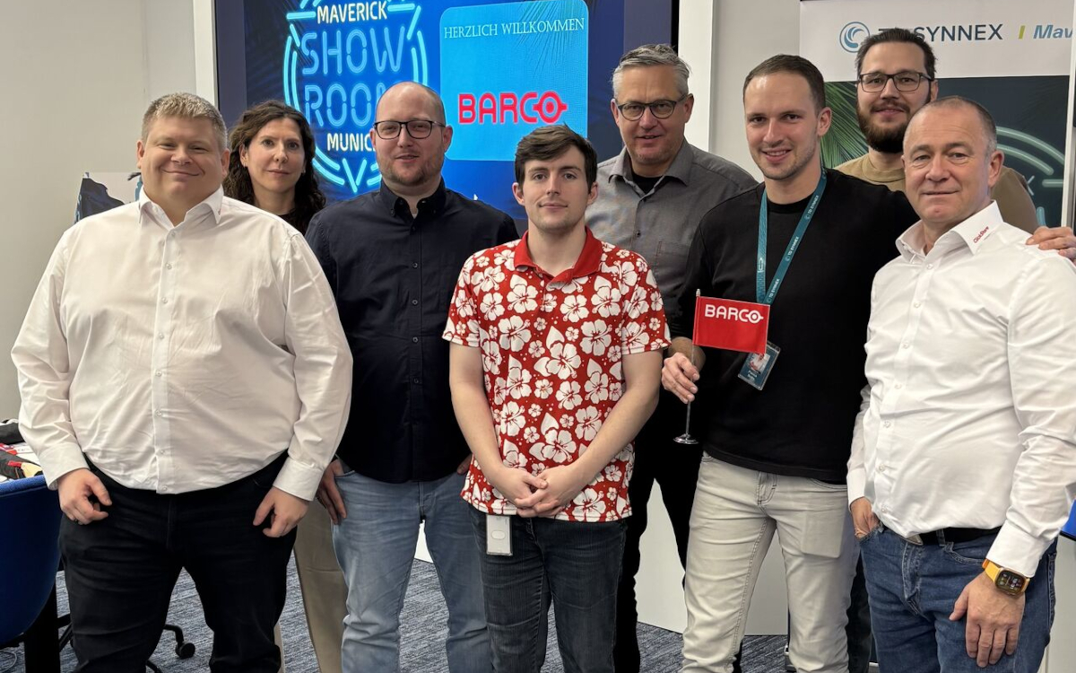 TD Synnex Maverick vertreibt ab sofort Barco-Produkte in Deutschland. (Foto: TD SYNNEX Maverick)