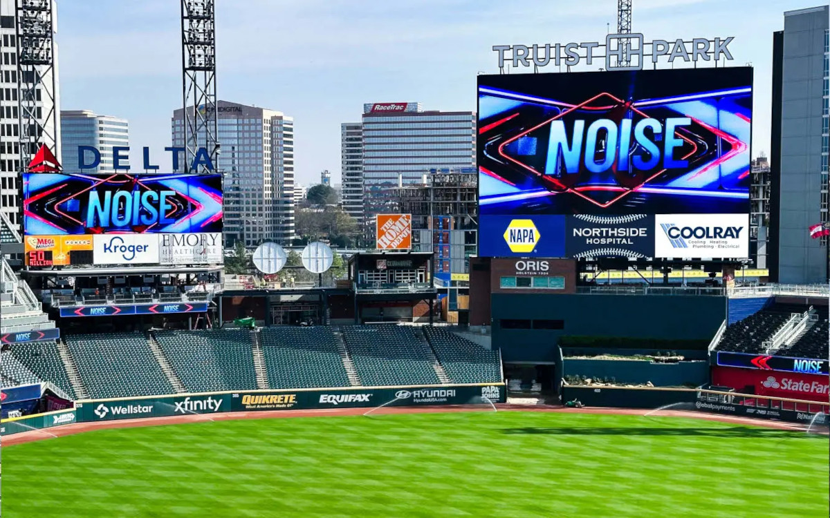Neue LED-Walls für die Atlanta Braves (Foto: SNA Displays)