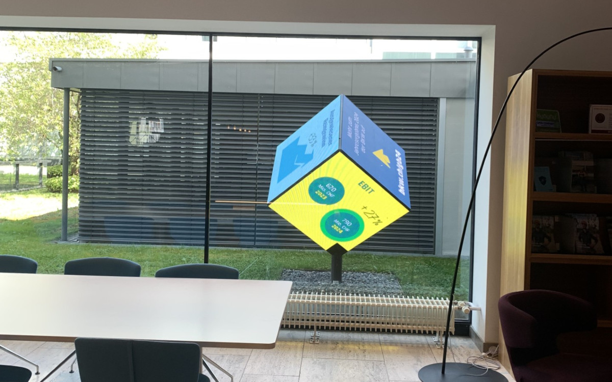 Digital Signage bei BKW (Foto: echion AG)