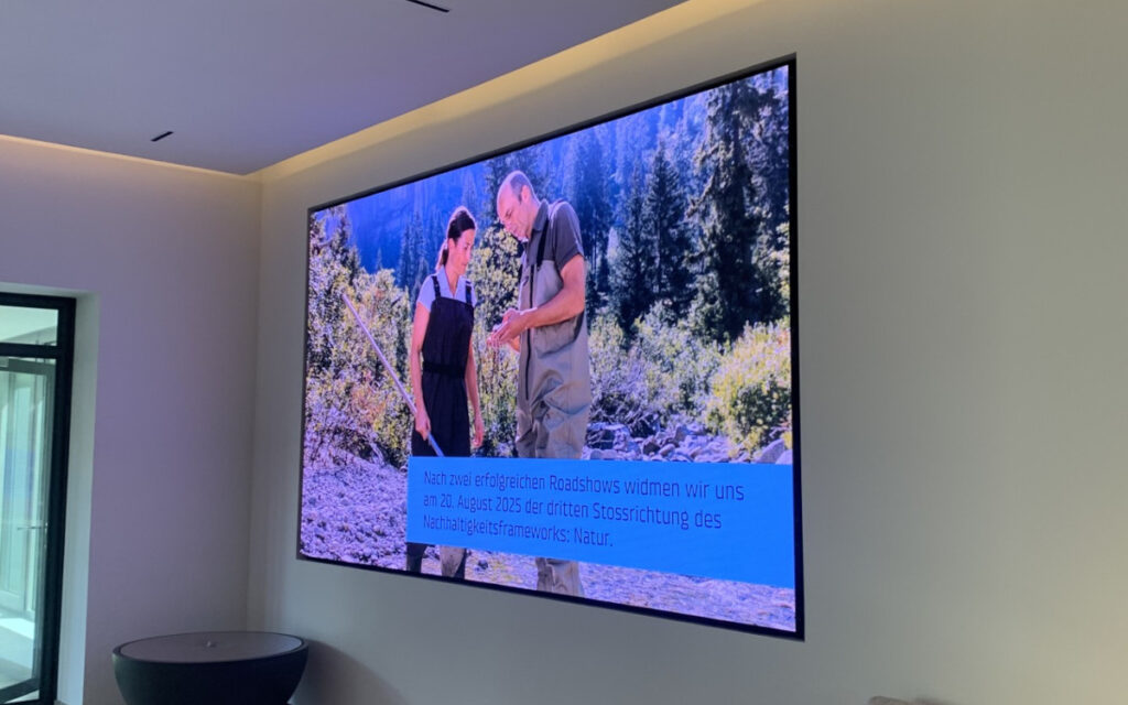 Digital Signage bei BKW (Foto: echion AG)