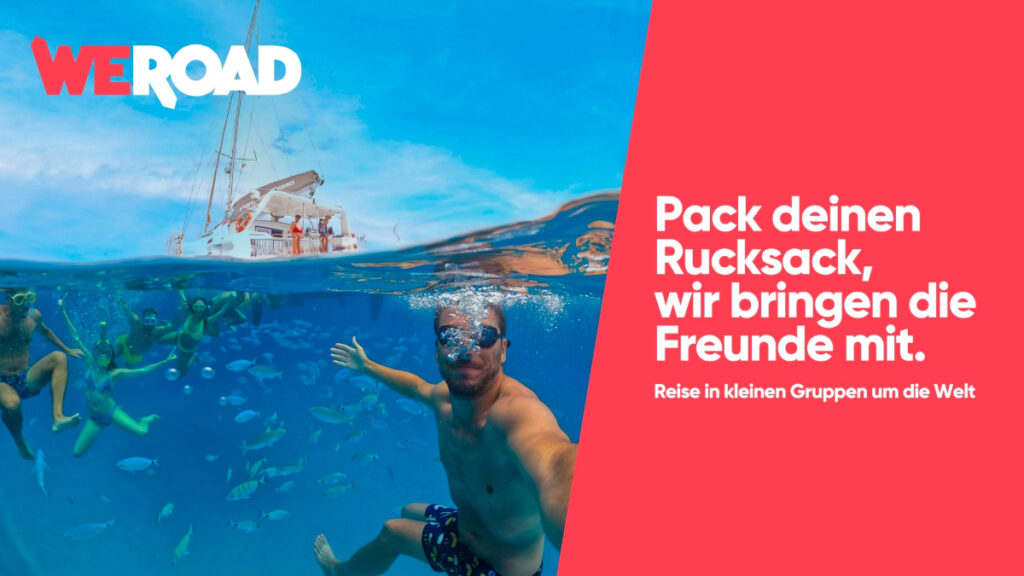 Plakatmotiv für die Frühjahrskampagne (Foto: WeRoad)