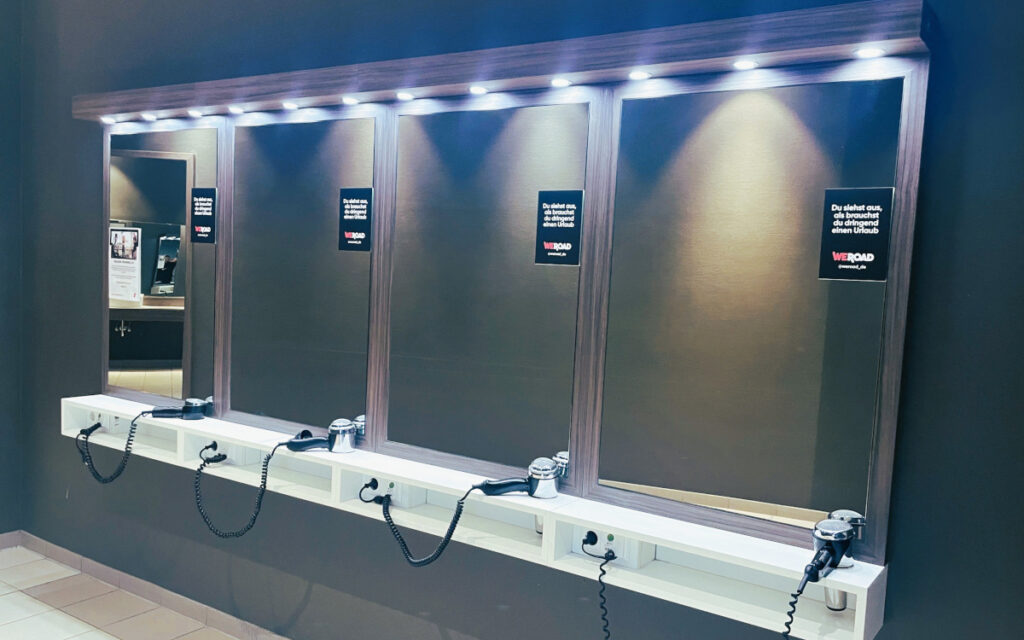 Fitnessstudio als Weroad-Kampagne (Foto: WeRoad)