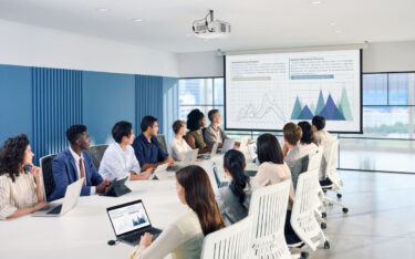 Der Hersteller Viewsonic sieht für den V53HD für Einsätze im Businessbereich vor. (Foto: ViewSonic)