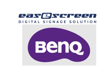 Easescreen und BenQ verkünden eine Partnerschaft (Logo: easescreen & BenQ)