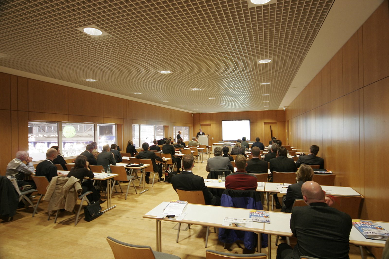 Die Münchner Digital Signage Conference auf der Systems 2007 (Foto: invidis)