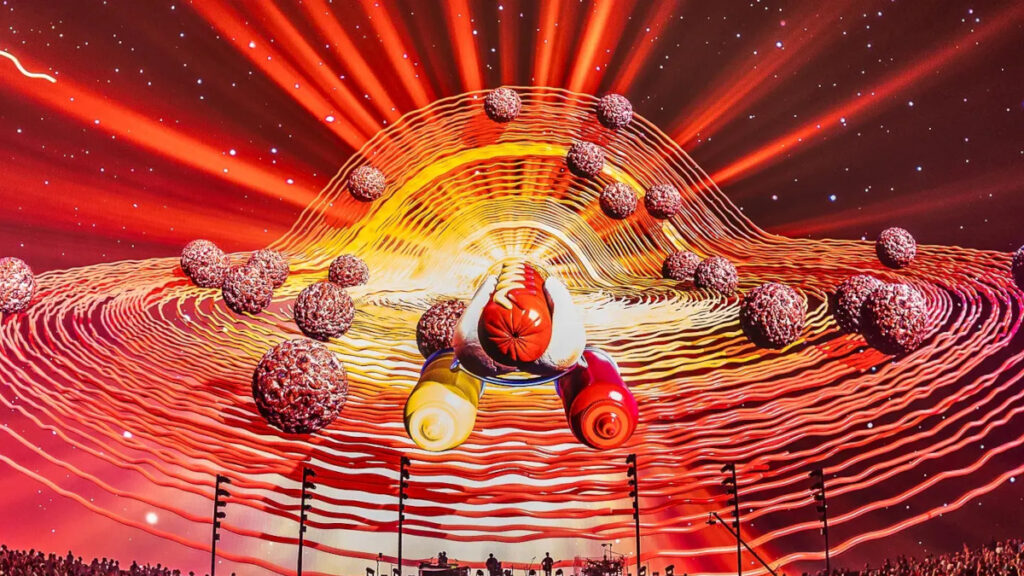 Das Kreativstudio Moment Factory führt bei der LED-Show Regie. (Foto: Sphere Entertainment)