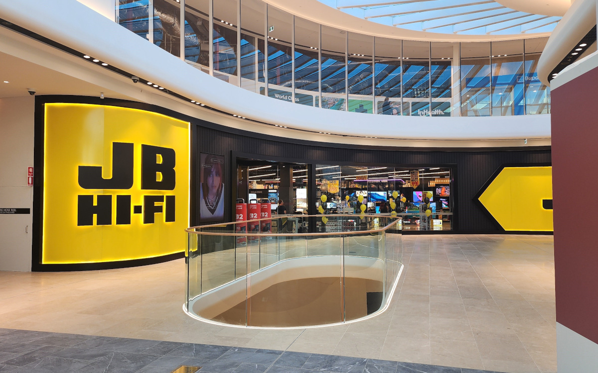 JB Hi-Fi will sein Retail-Media-Geschäft mit Broadsign ausbauen. (Foto: Broadsign/JB Hi-Fi)