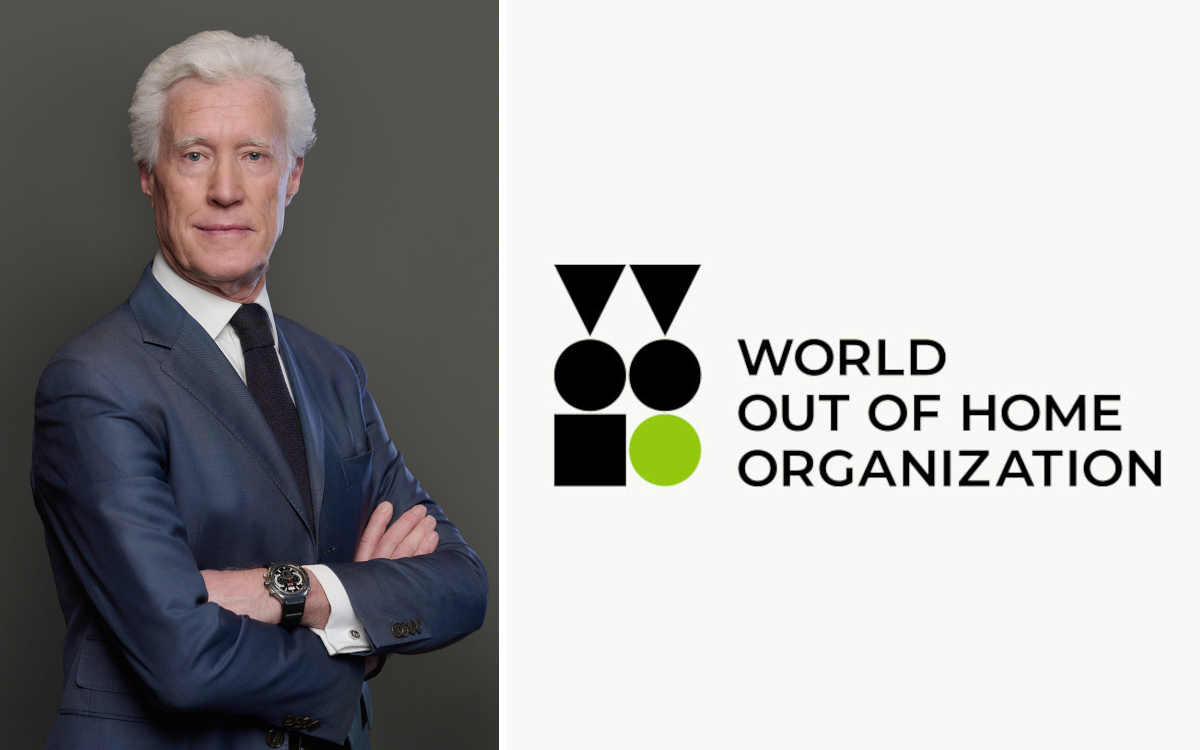 Als Keynote-Speaker eröffnet Jean-François Decaux den WOO-Kongress in London 2026. (Logo: WOO / Foto: JCDecaux)