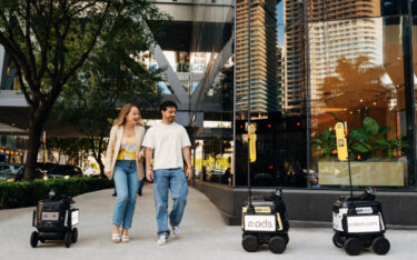 Fahrende Roboter von Robot.com können nun auch für Werbung genutzt werden. (Foto: Robot.com)