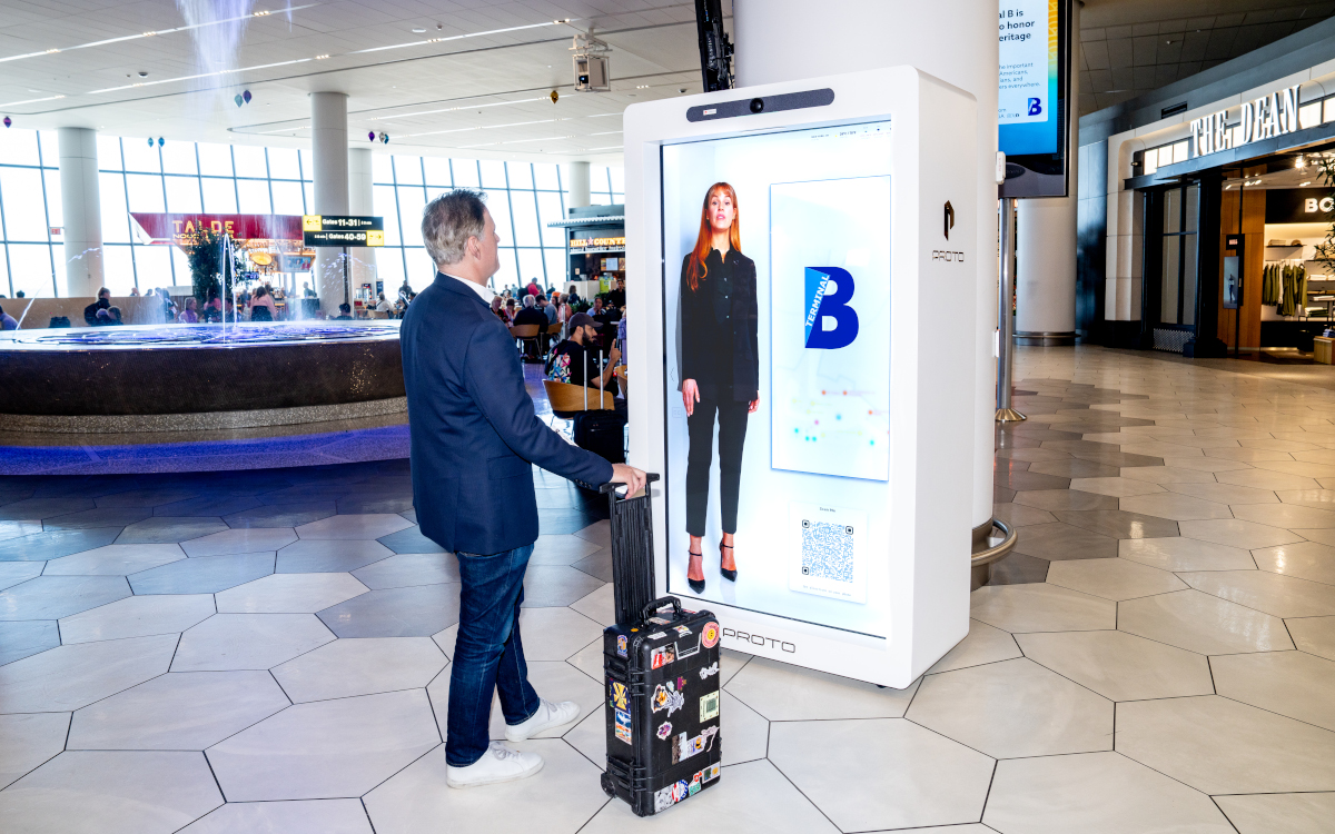 Proto-Box am Flughafen La Guardia (Foto: LaGuardia Gateway Partners)