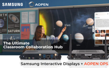 Samsung und Aopen gehen eine strategische Partnerschat ein. (Foto: AOPEN)