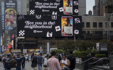 Billboards zeigen Motive im Tiktok-Style. (Foto: Vistar Media)