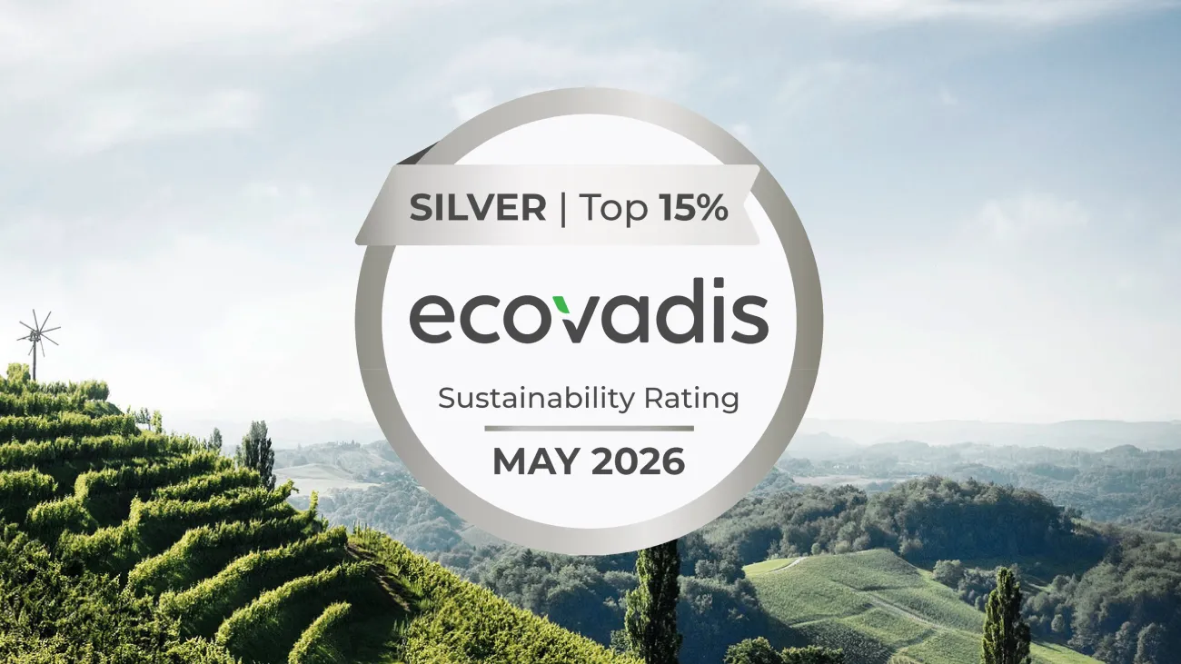 Umdasch erhält die Silber-Auszeichnung von Ecovadis im Bereich Nachhaltigkeit. (Bild: Umdasch The Store Makers)