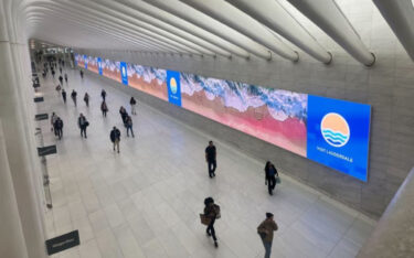 Die Visit-Lauderdale-Kampagne im Oculus (Foto: SPARK)