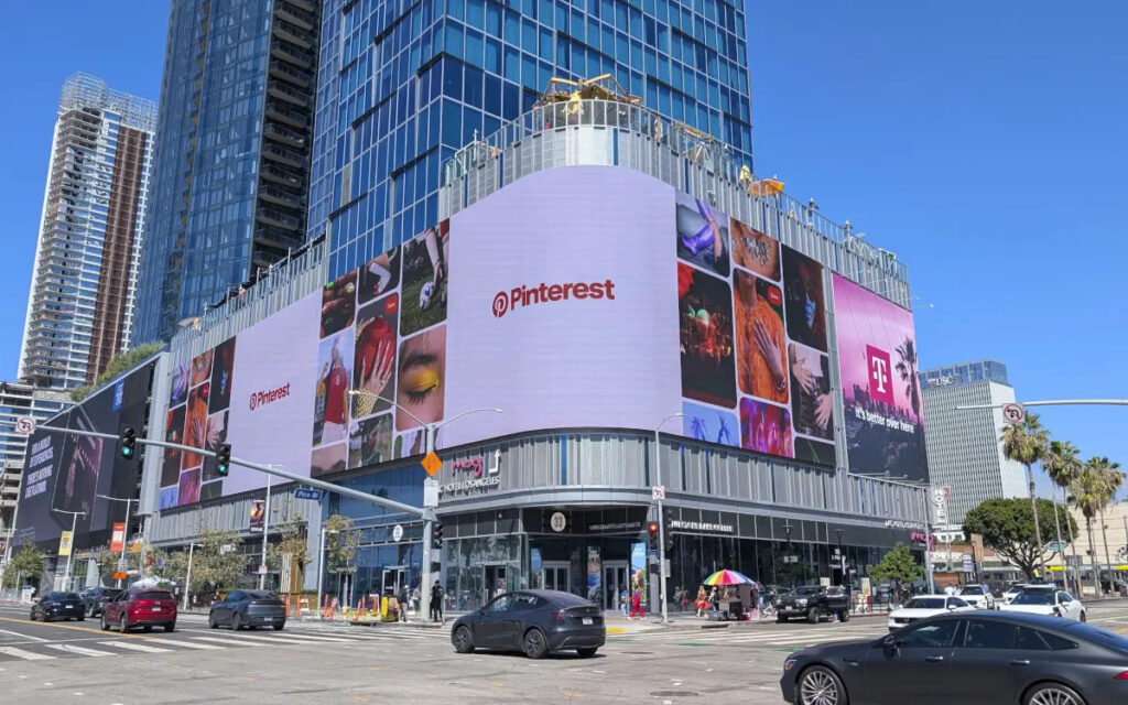 DooH-Kampagnen auf dem Moxy-Screen in Los Angeles (Foto: invidis)