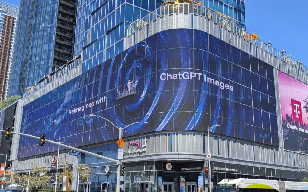DooH-Kampagnen auf dem Moxy-Screen in Los Angeles (Foto: invidis)