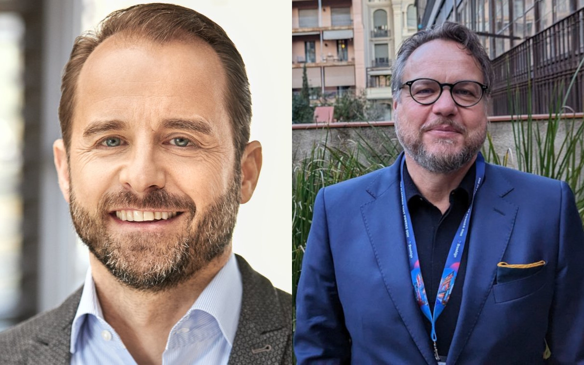 Alexander Stotz (links) und Kai-Marcus Thäsler vom BAM im OOH-Magazin-Interview (Fotos: BAM/invidis)