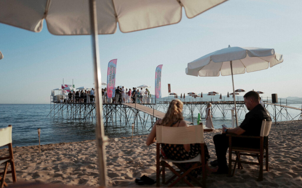Impressionen vom Weischer German Beach bei den Cannes Lions (Foto: Weischer)