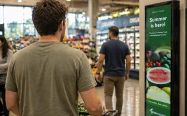 Die AI-gestützte Werbeplattform von BlueZoo soll Einzelhändlern dabei helfen, ihre digitalen Kampagnen im Ladengeschäft mithilfe von Zielgruppenmessungen und Verkaufsdaten zu optimieren (Foto: BlueZoo)