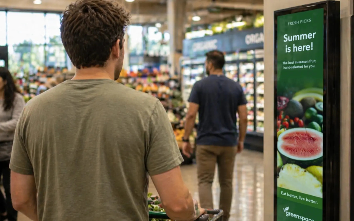 Die AI-gestützte Werbeplattform von BlueZoo soll Einzelhändlern dabei helfen, ihre digitalen Kampagnen im Ladengeschäft mithilfe von Zielgruppenmessungen und Verkaufsdaten zu optimieren (Foto: BlueZoo)