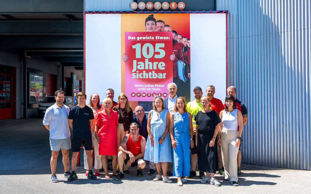 Gewista-Mitarbeitende als Markenbotschafter: Die neue Employer-Branding-Kampagne wurde intern konzipiert und besetzt. (Foto: gewista)