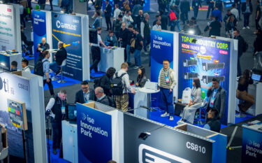 So sah es im Innovation Park auf der ISE 2026 aus. (Foto: Integrated Systems Europe)