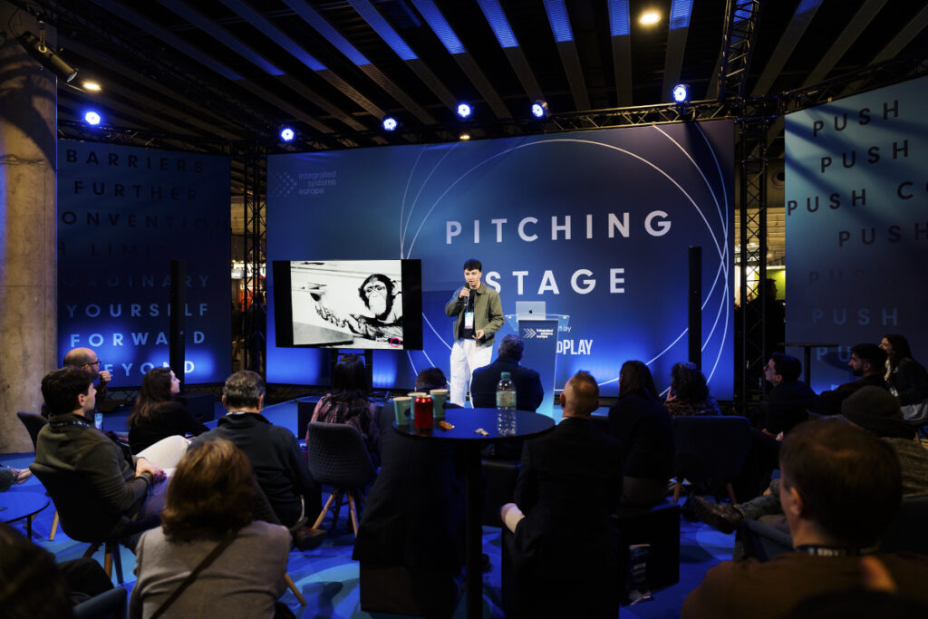 Impressionen vom Innovation Park auf der ISE 2026 (Foto: Integrated Systems Europe)