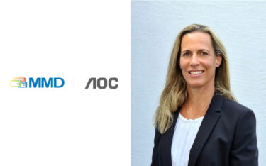 Isabella Dorner ist neue Key Account Managerin bei AOC und MMD für die Regionen Österreich und Bayern. (Logos/Foto: MMD/AOC)