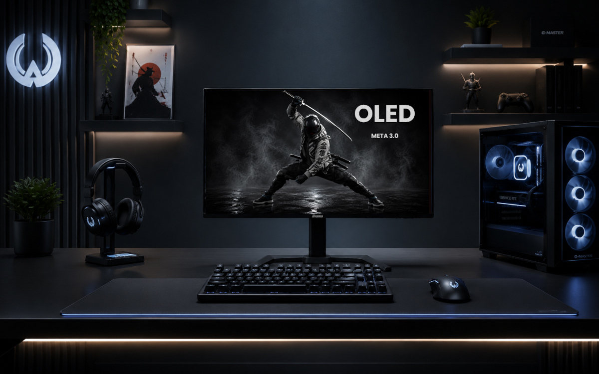 Der G-Master GOB2701QSC-B1 Titan Falcon von Iiyama (Foto: iiyama)