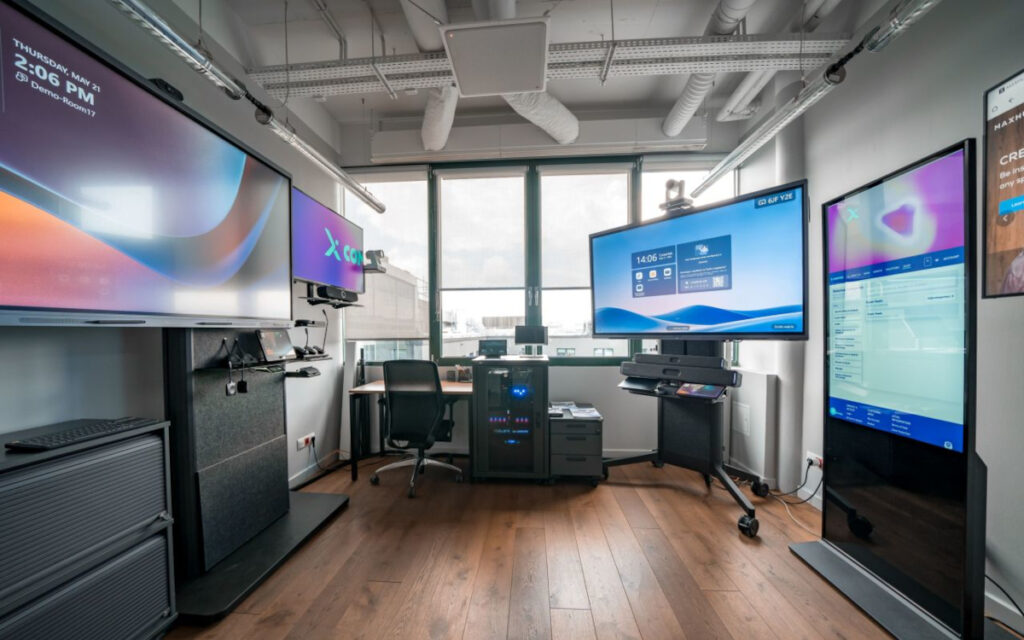 So sieht ein Teil des Showrooms von Comm-Tec in Warschau aus. (Foto: COMM-TEC)