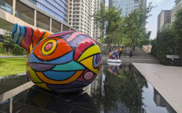 Moderne Kunst in Bangkok (Foto: invidis)