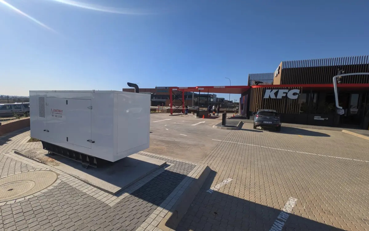 Generator von KFC in Johannesburg (Foto: invidis)