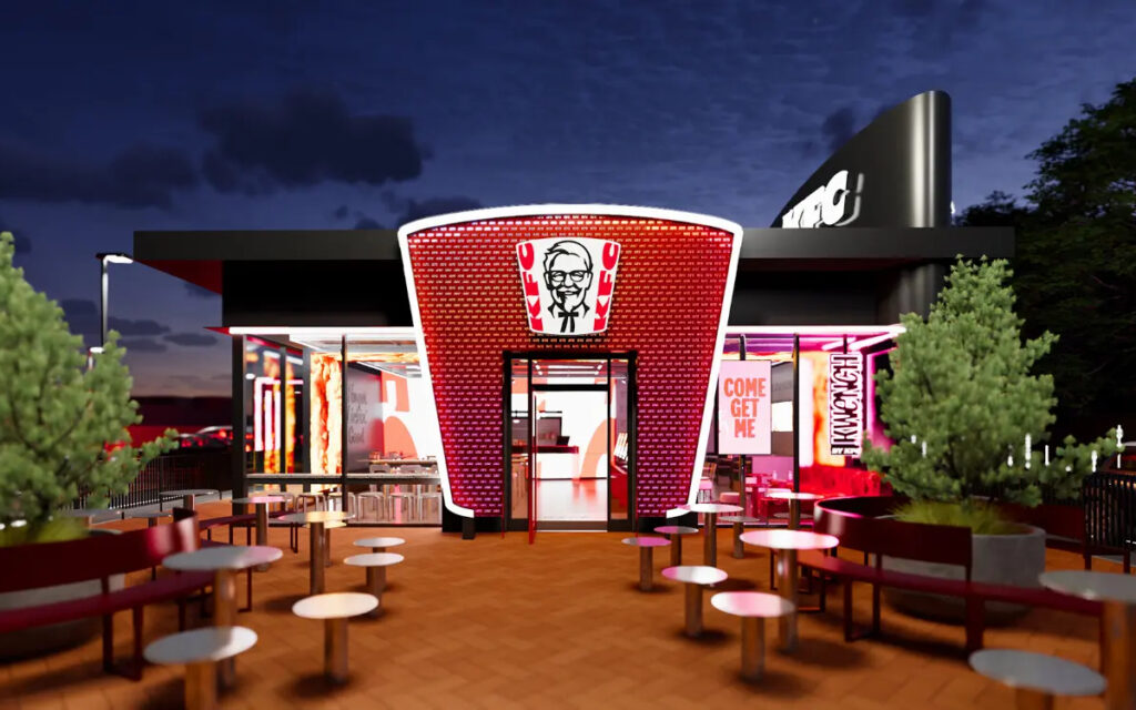 Das neue Designkonzept von KFC (Foto: Yum! Brands)