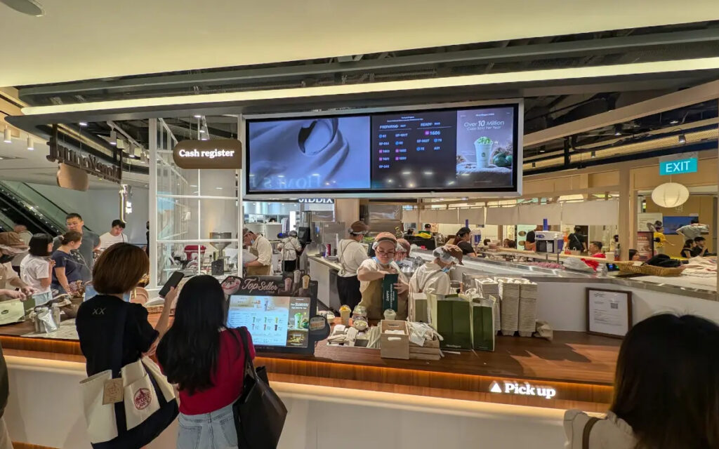 DMBs wandern in QSRs in Singapur vermehrt auf die Theke. (Foto: invidis)