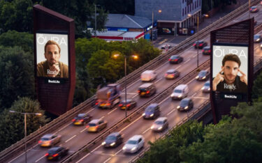 Neues LED-DooH von Backlite: die Chiswick Towers (Foto: BackLite)