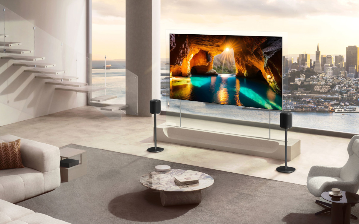Der OLED W6 von LG ist jetzt in Deutschland verfügbar. (Bild: LG Electronics)