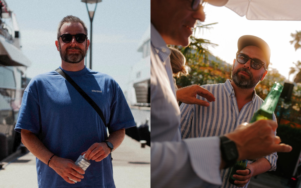 "DooH ist selten der alleinige Held einer Idee, aber oft der Ort, an dem sie greifbar wird." - Tobias Hefele, CEO von Weischer OOH, und Moritz Weischer, CMO von Weischer, über die Rolle der digitalen Außenwerbung in Cannes (Fotos: Weischer)