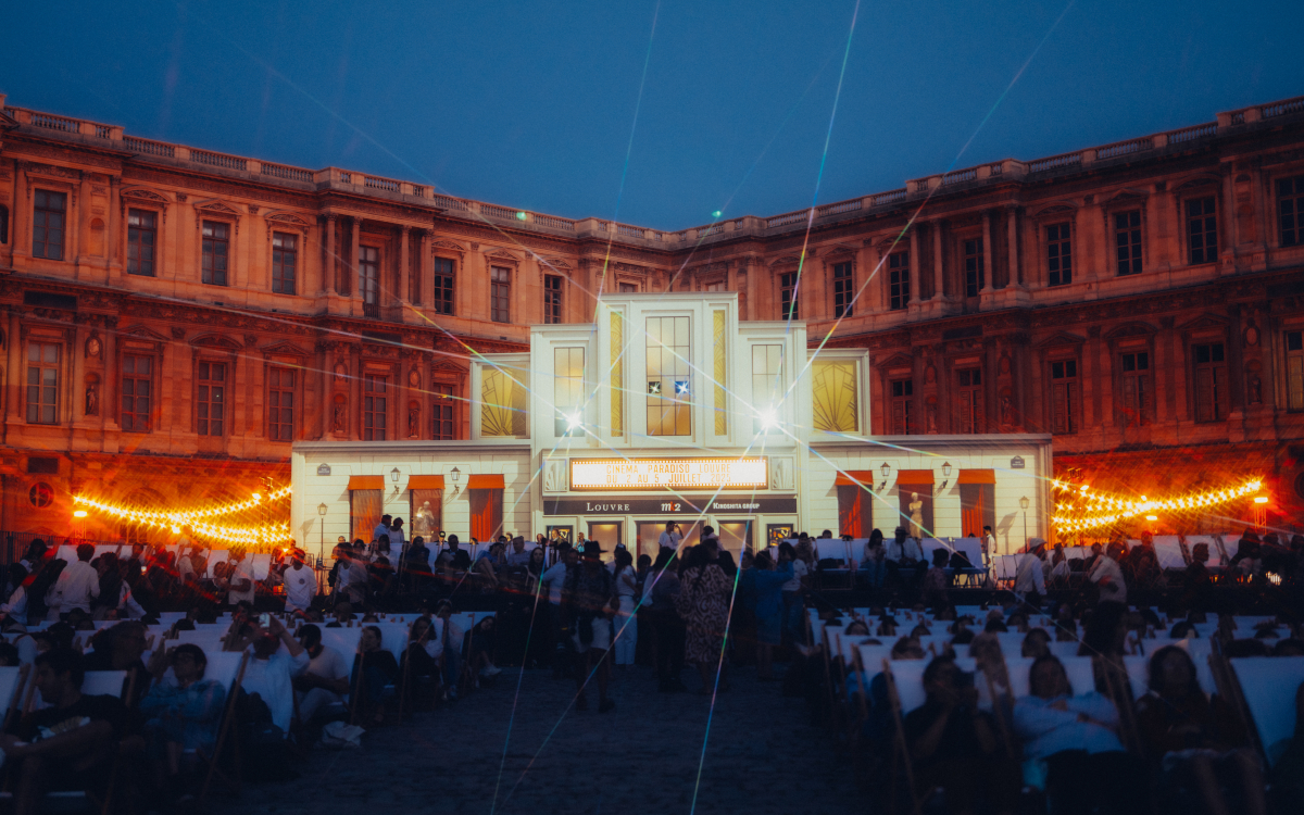 Die Projektoren beim Festival Cinéma Paradiso Louvre 2026 sind erneut von Shar. (Foto: Festival Paradiso)