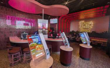 Das Innere des KFC-Standorts in Johannisburg (Foto: invidis)