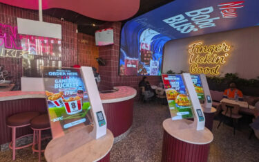 Das Innere des KFC-Standorts in Johannisburg (Foto: invidis)