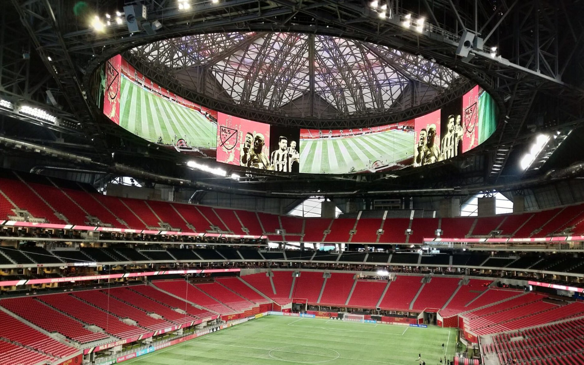 MLS All-Star-Game im Mercedes-Benz-Stadion in Atlanta (Foto: Daktronics)