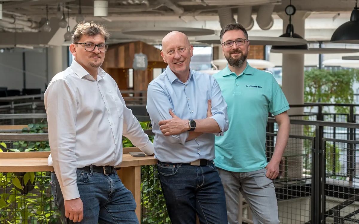 Das Comm-Tec-Team in Polen (Foto: COMM-TEC)
