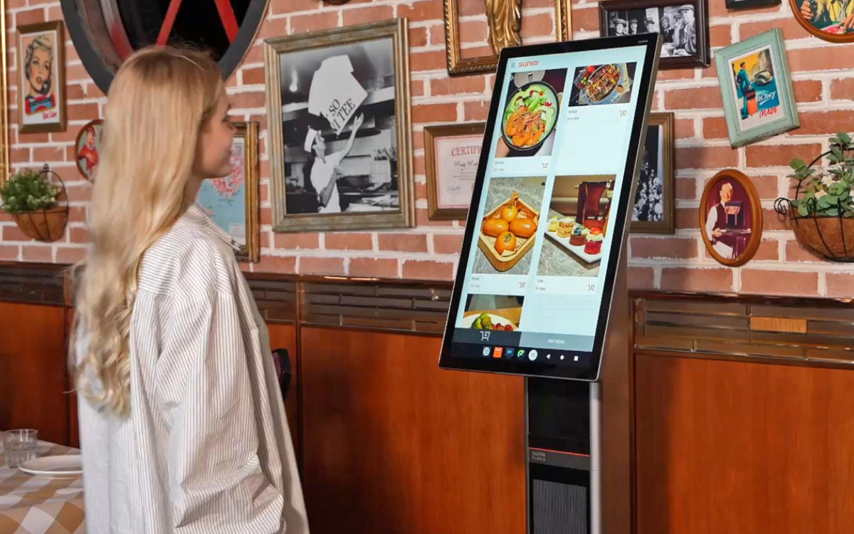 Das Sunmi Flex 3 hat verschiedene Einsatzszenarien in Retail und Gastronomie. (Foto: Concept International)